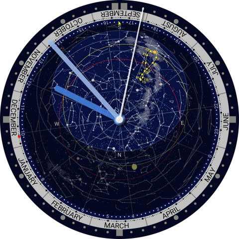 clockwithplanisphere view